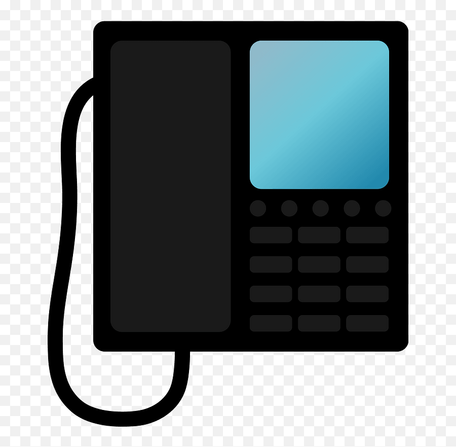 Telephone Clipart Free Download Transparent Png Creazilla - Portable Emoji,Telephone Clipart