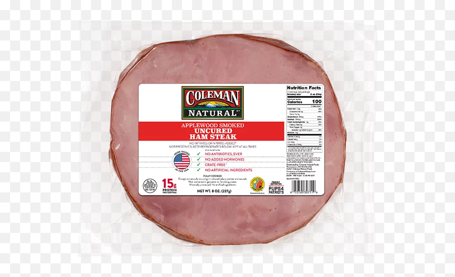 All - Natural Ham Steak U2022 Coleman Natural Emoji,Ham Transparent