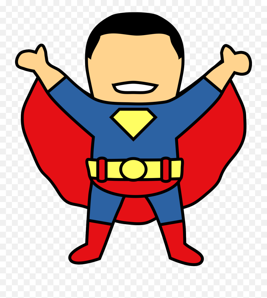 Superman Clipart - Superman Clipart Emoji,Superman Clipart