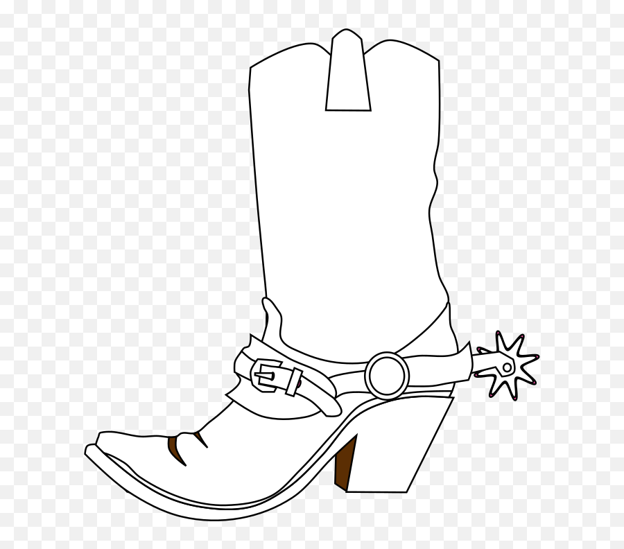 Download Cowboy Boots Spurs Boots - White Cowboy Boots Black Background Emoji,Cowboy Boots Clipart