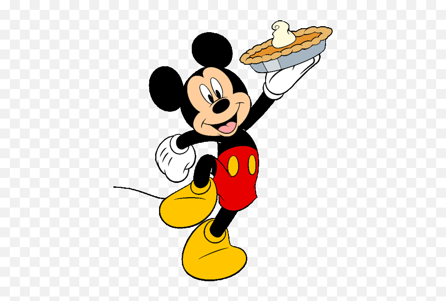 Mickey Mouse Thanksgiving Clipart - Mickey Mouse Thanksgiving Clipart Emoji,Happy Thanksgiving Clipart