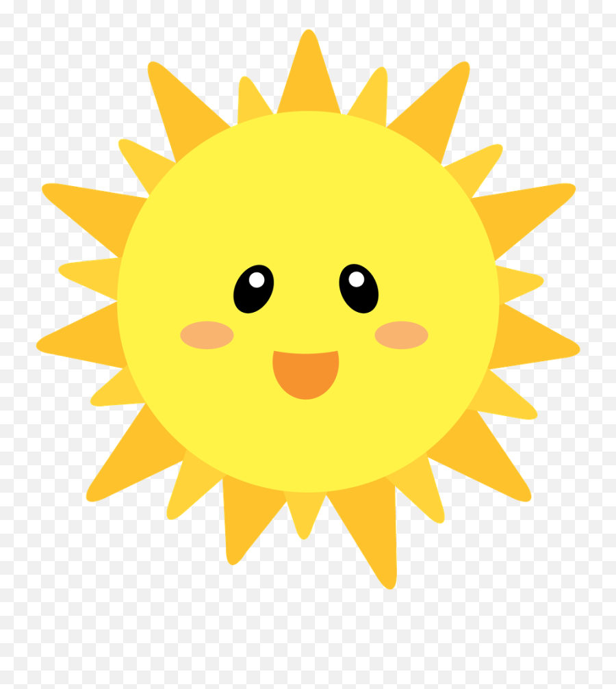 Minus - Cute Sun Clipart Png Emoji,Sun Clipart