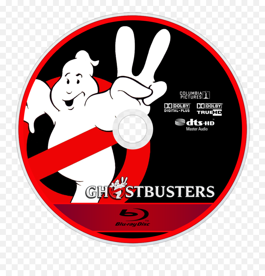 Download Hd Ghostbusters Ii Bluray Disc Image - Ghostbusters Ghostbuster 2 Blu Ray Emoji,Blu Ray Logo