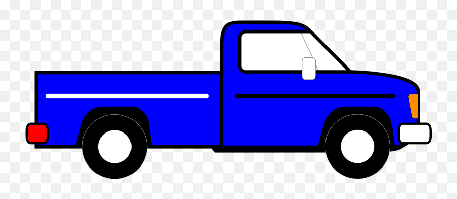 Pickup Truck Clip Art At Clker - Pickup Truck Truck Clip Art Emoji,Truck Clipart
