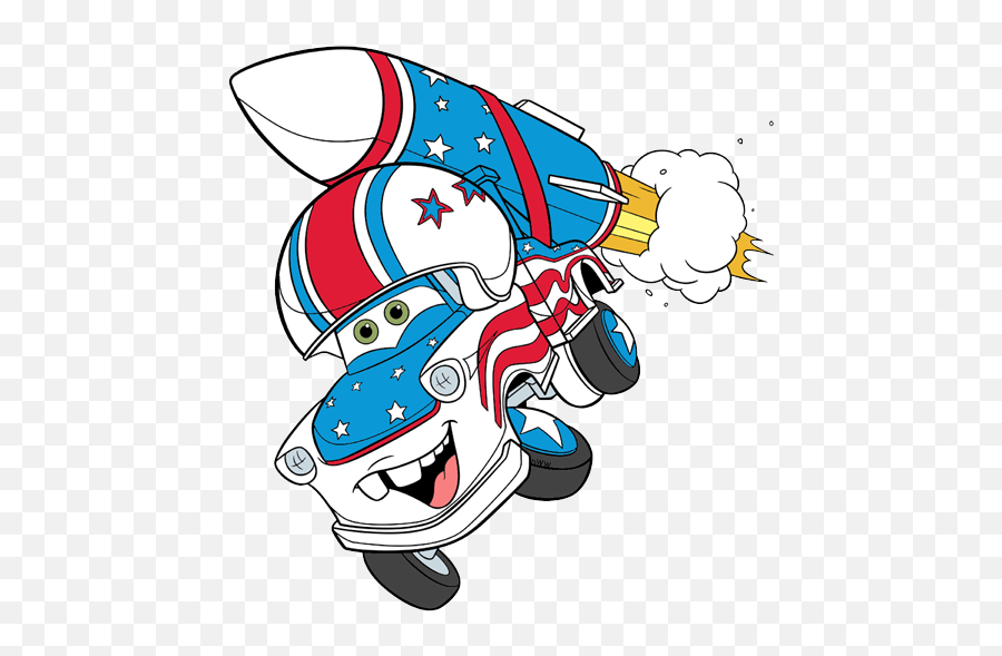 Library Of Patriotic Disney Jpg Freeuse - Mater Stuntman Emoji,Patriotic Clipart