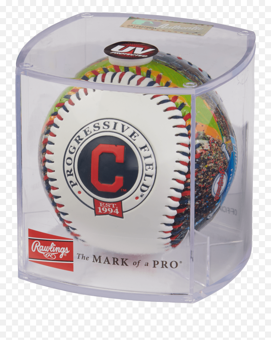 Rawlings Mlb Cleveland Indians Stadium Baseball - Baseball Emoji,Cleveland Indians Logo History