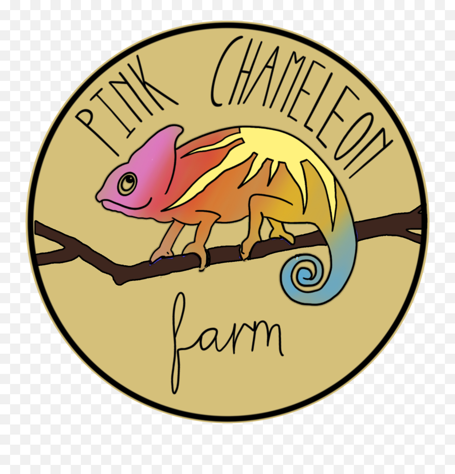 Pink Chameleon Farm Clipart - Animal Figure Emoji,Farm Clipart