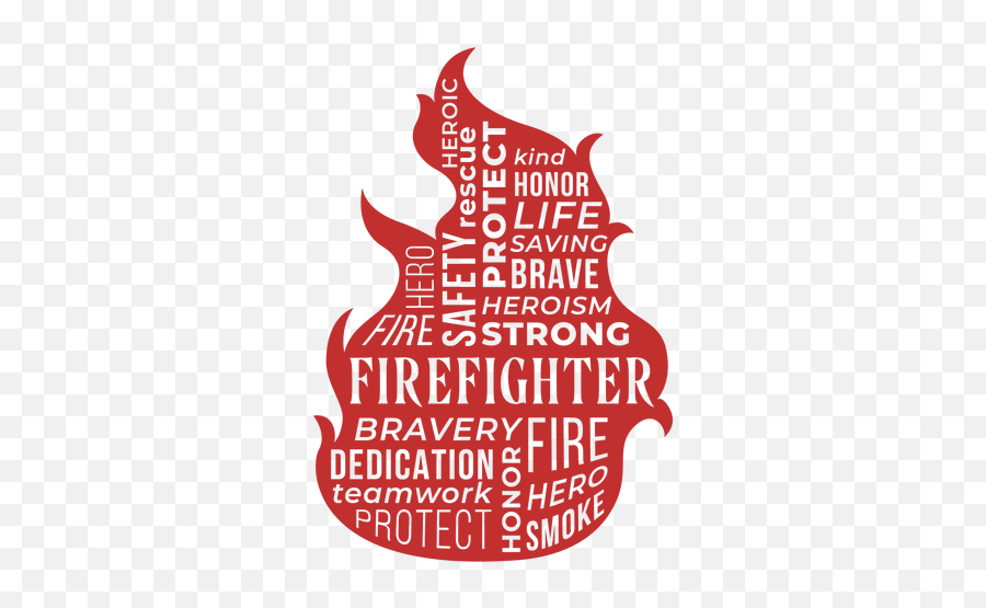 Badge Firefighter Fire Words - Firefighter Words Emoji,Firemen Logos