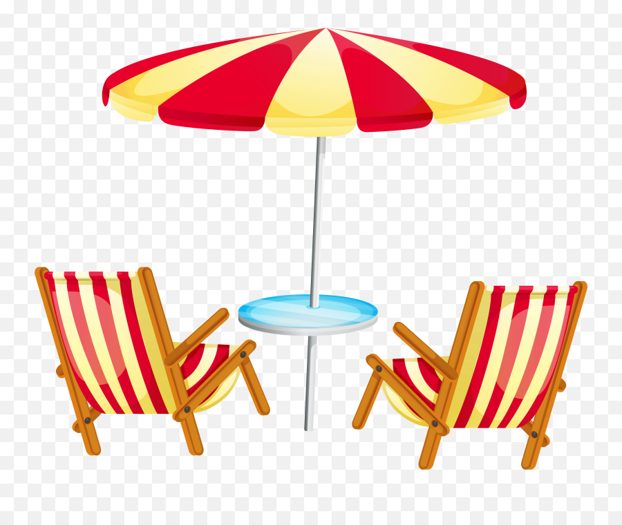 Free Beach Clipart Transparent - Transparent Background Summer Clipart Emoji,Beach Clipart