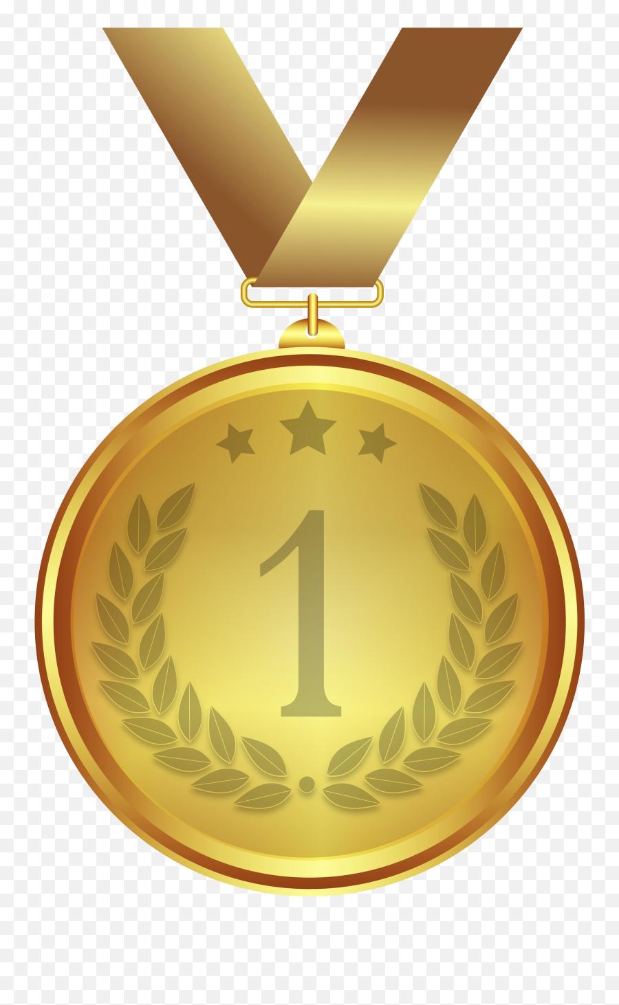 Gold Medal Png - Gold Medal Png Transparent Background Emoji,Gold Medal Clipart