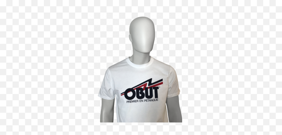 Club Petanque White T Shirt - Obut Official Shop Emoji,T Shirt With Logo