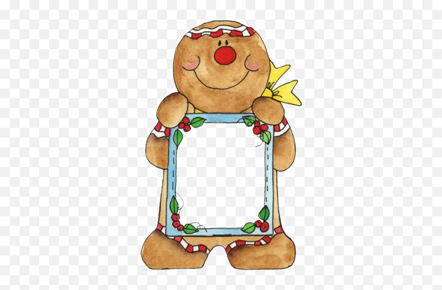 Gingerbread House Borders Clip Art - Ginger Bread Borders Emoji,Gingerbread Clipart
