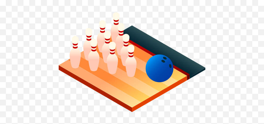 Bowling Bowling Ball Bowling Pins Bowls Isometric Sport Emoji,Bowling Pins Png