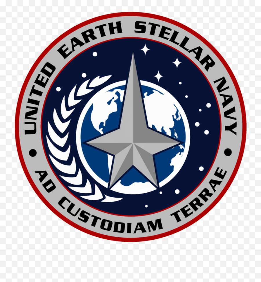 Navy Logo Png - Star Trek Enterprise United Earth Starfleet Emoji,Star Fleet Logo