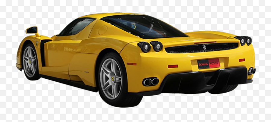 Yellow Ferrari Back Car Png Images Download46 - Yourpngcom Emoji,Car Back Png