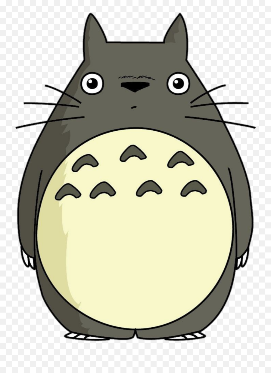 Totoro Sticker By Jarumymiamiau Emoji,Totoro Transparent Background