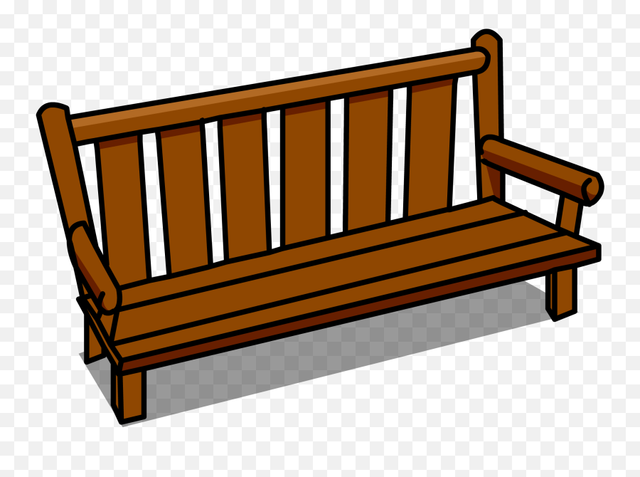 Wood Bench Sprite - Bench Clipart Full Size Clipart Wooden Sofa Clipart Png Emoji,Wood Clipart