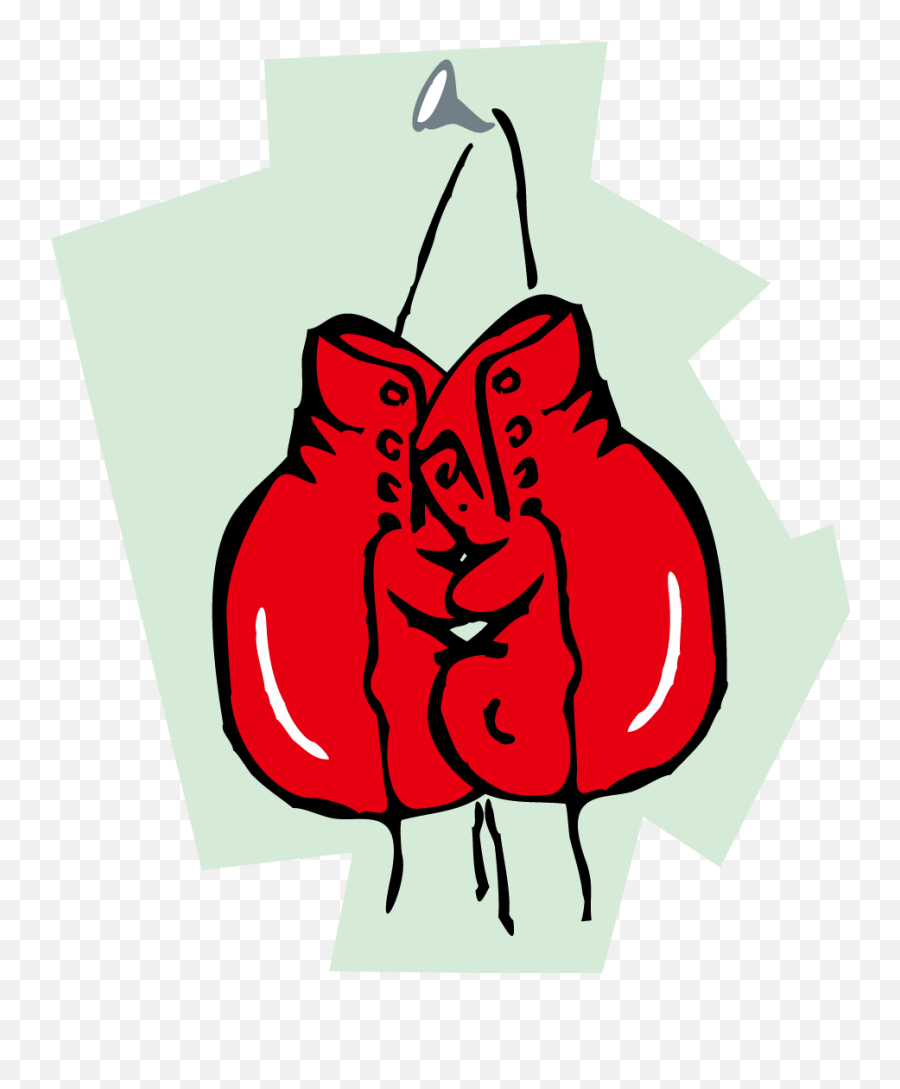 Boxing Glove Clip Art Cartoon Red - Luva Muay Thai Png Vermelho Desenho Emoji,Boxing Gloves Clipart