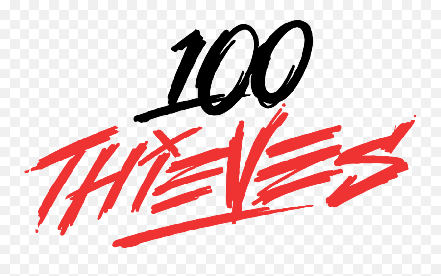100 Thieves Colors Hex Rgb And Cmyk - Team Color Codes 100 Thieves Logo Emoji,Nfl 100 Logo