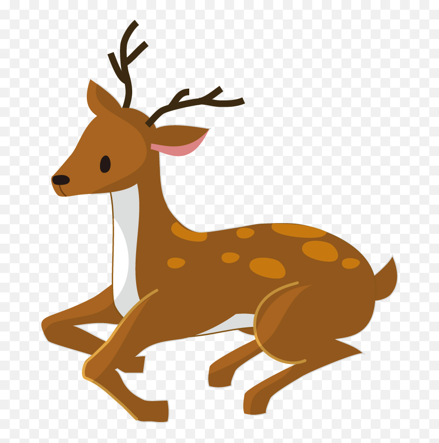 Baby Reindeer Clipart - Reindeer Png Download Full Size Reindeer Emoji,Reindeer Png