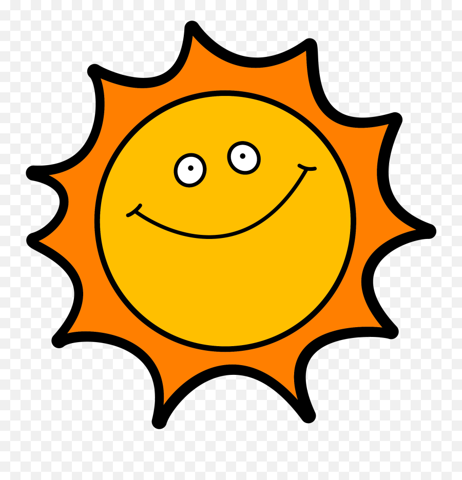 Library Of Hot Sun Banner Transparent - Sun Clipart Emoji,Sun Clipart