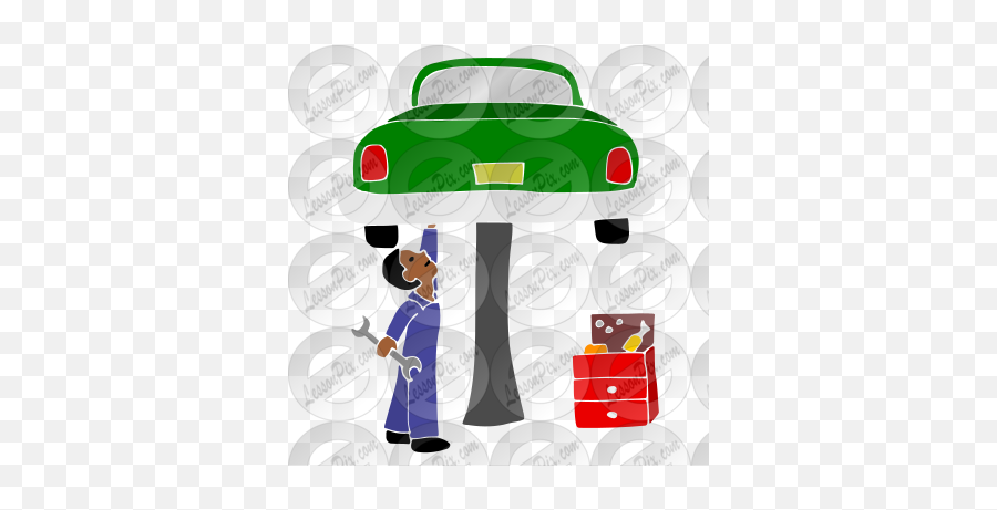 Mechanic Stencil For Classroom - Package Delivery Emoji,Mechanic Clipart