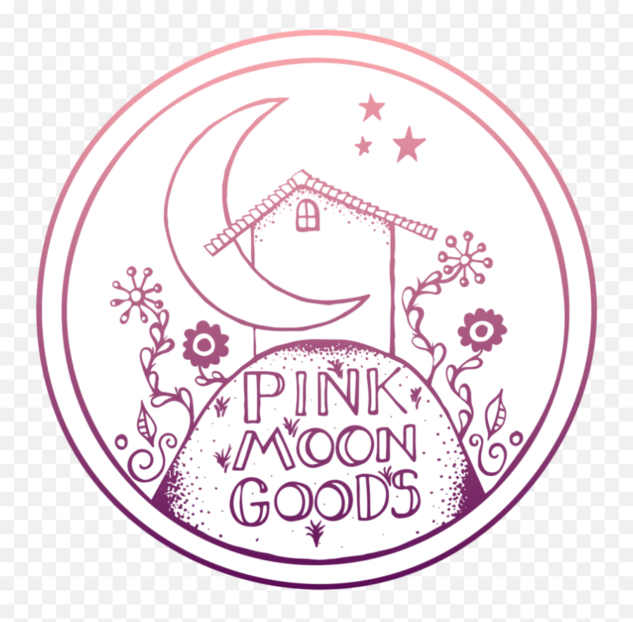 Totebags U2013 Pink Moon Goods - Language Emoji,Moon Transparent Background