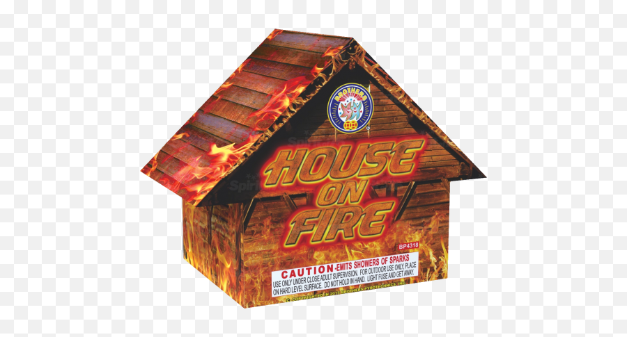House On Fire U2014 Warrior Fireworks Emoji,Fire Sparks Png