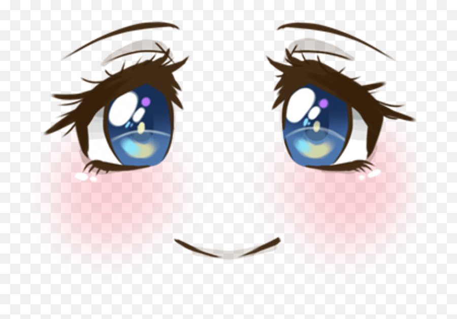 Anime Eyes Transparent Transparent Png - Cute Anime Eyes Png Emoji,Anime Eyes Transparent