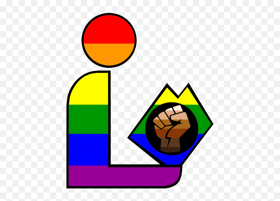 Pride Support Fist Rainbow Library - Clip Art Emoji,Fist Logo