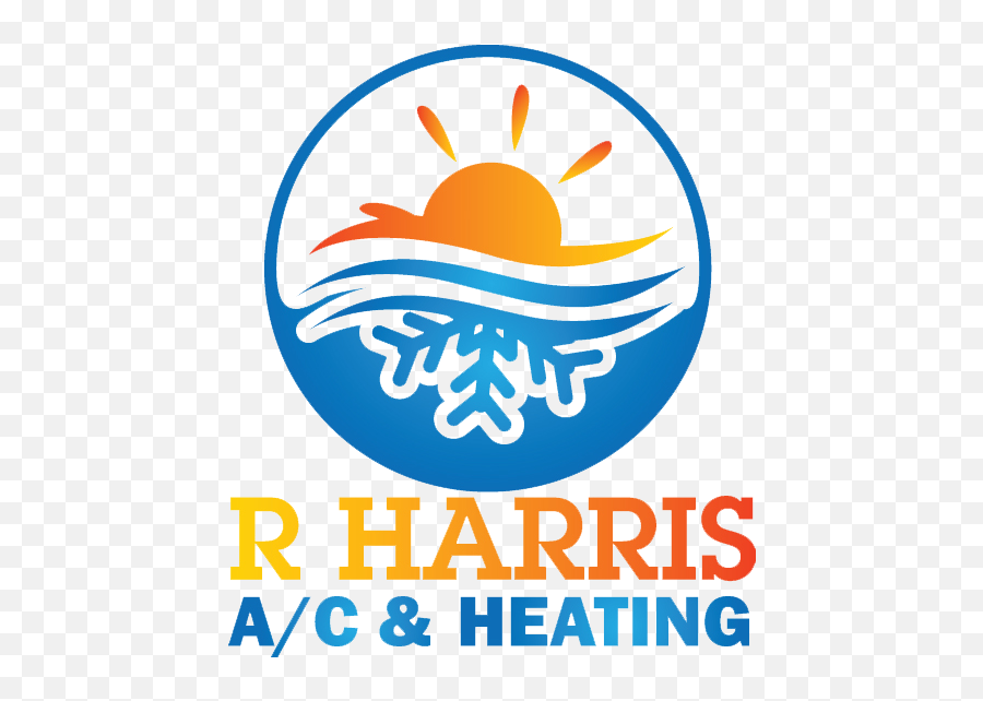 R Harris Heating - Logo Air Conditioning Repair Emoji,Ac Logo