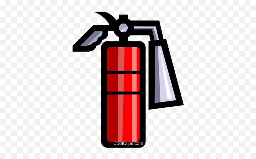 Fire Extinguisher Royalty Free Vector Clip Art Illustration Emoji,Fire Extinguisher Clipart