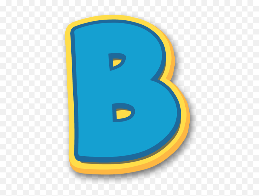 Alphabet Paw Patrol Letter B - Paw Patrol Alphabet B Emoji,Letter B Png