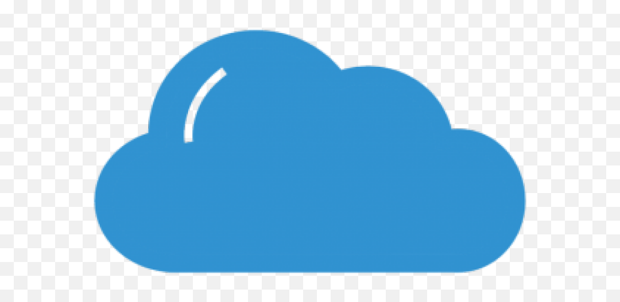 Cloud Server Clipart Light Blue Cloud - Azure Cloud Emoji,Cloud Png Clipart