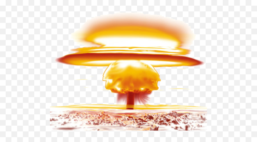 Download Nuclear Explosion Icon - Nuclear Explosion Nuclear Explosion Emoji,Explosion Transparent