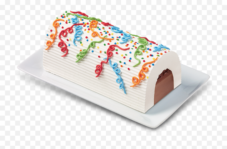 Download Log Cake 2 - Dairy Queen Easter Bunny Log Full Dairy Queen Log Cake Emoji,Log Png