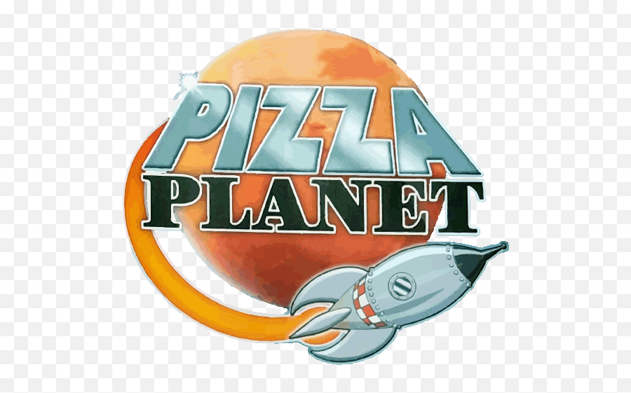 Pizza Planet - Language Emoji,Pizza Planet Logo