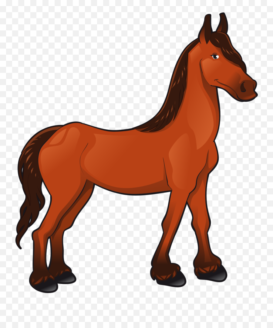 Horse Clipart Pretty Horse Horse - Horse Farm Animals Clipart Emoji,Horse Clipart
