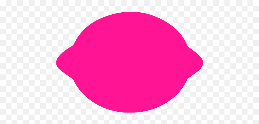 Deep Pink Lemon Icon - Free Deep Pink Fruit Icons Emoji,Lemons Clipart