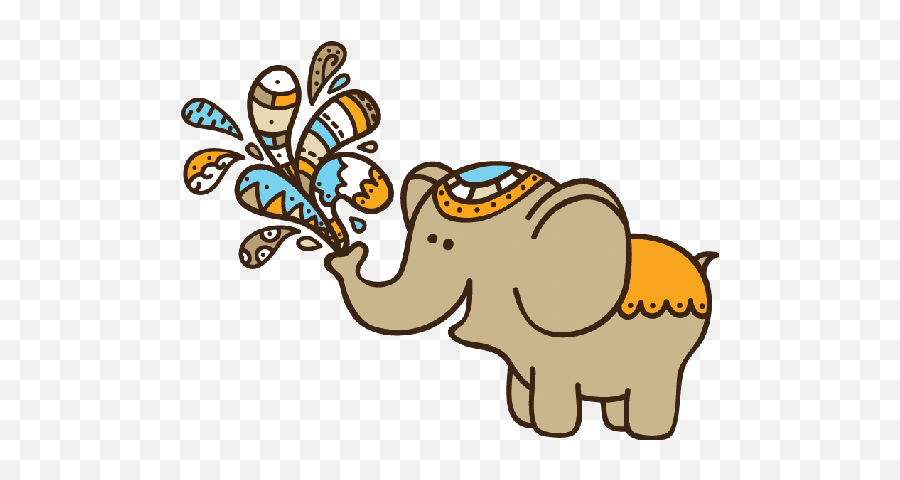 Png Royalty Free Library Cute Doodle Emoji,Cute Elephant Clipart