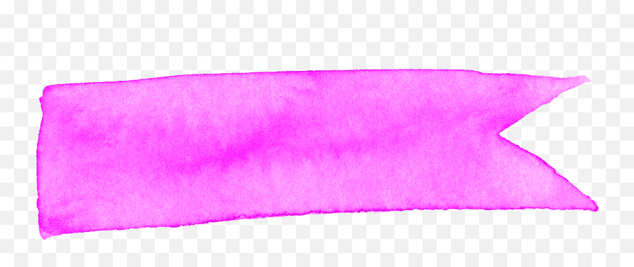 6 Purple Watercolor Ribbon Banner Png Transparent Emoji,Purple Watercolor Png