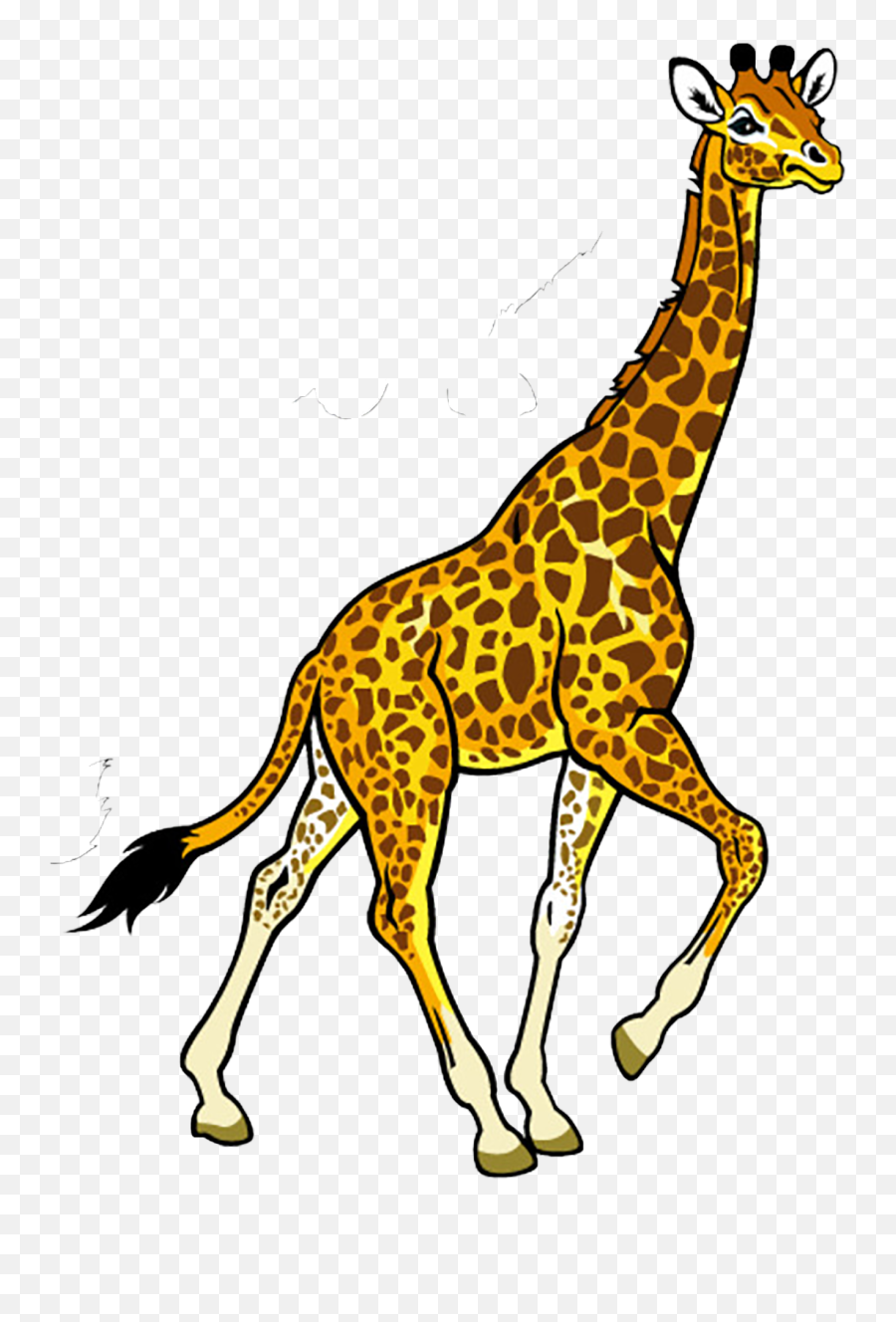 Clipart Giraffe Jungle Clipart Giraffe - Yayoi Kusama Emoji,Jungle Clipart