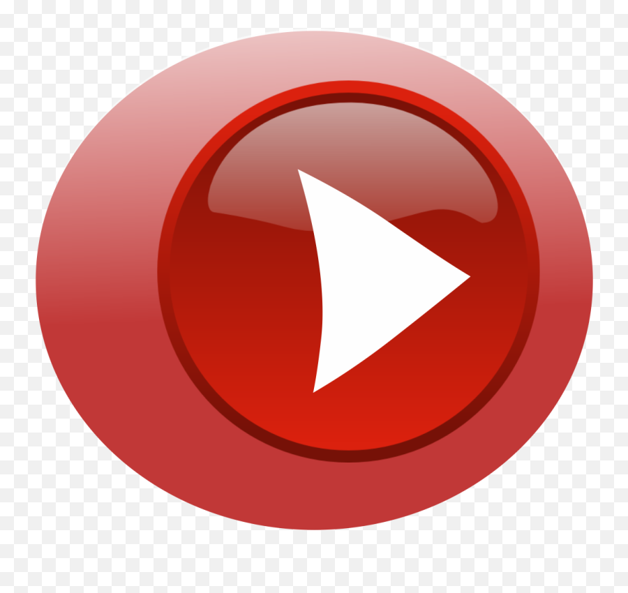 Download Red Youtube Play Button Png For Kids - Portable Dot Emoji,Youtube Play Button Png