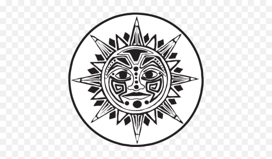 Aztec And Mayan Inspired Tats Are Frequently Featured Emoji,Aztec Png