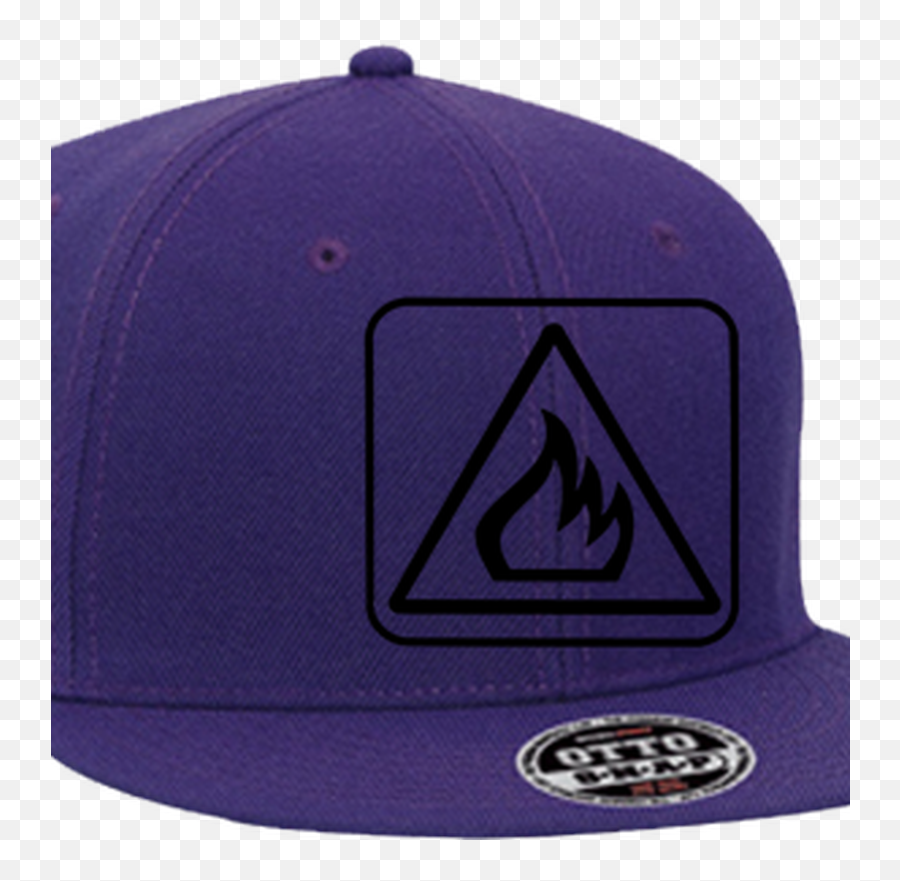 Purple Fire Snapback - Ffa Hat Transparent Png Free Emoji,Purple Flame Png