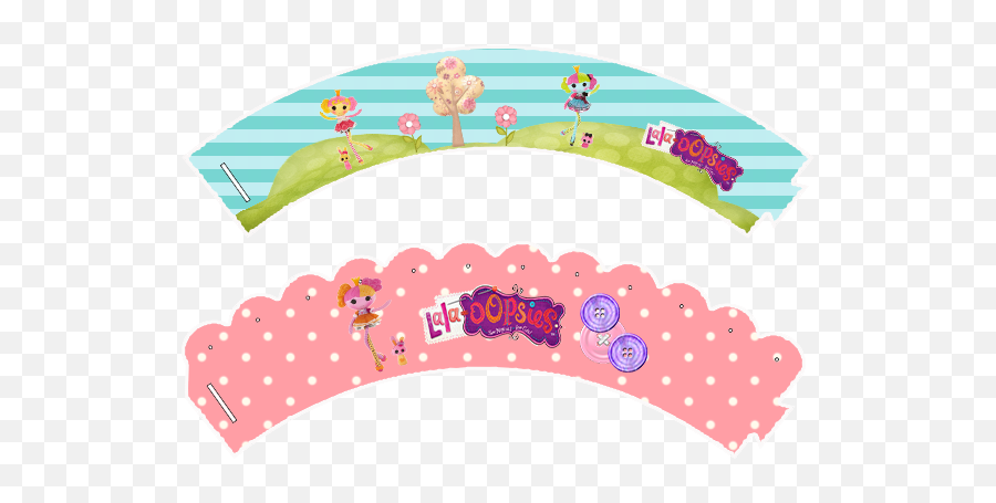 Lalaloopsy Party Free Printable Cupcake Wrappers - Craft Emoji,Lalaloopsy Clipart