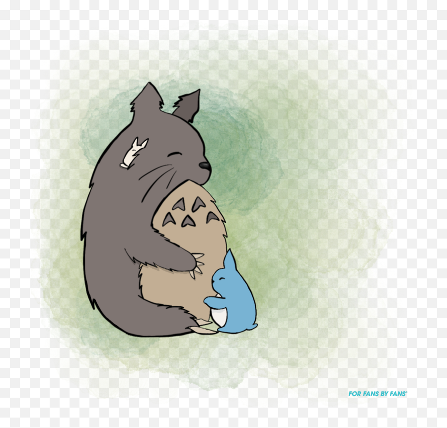 My Neighbor Totoro Design Contest - Forfansbyfans Tshirts Emoji,Totoro Transparent Background