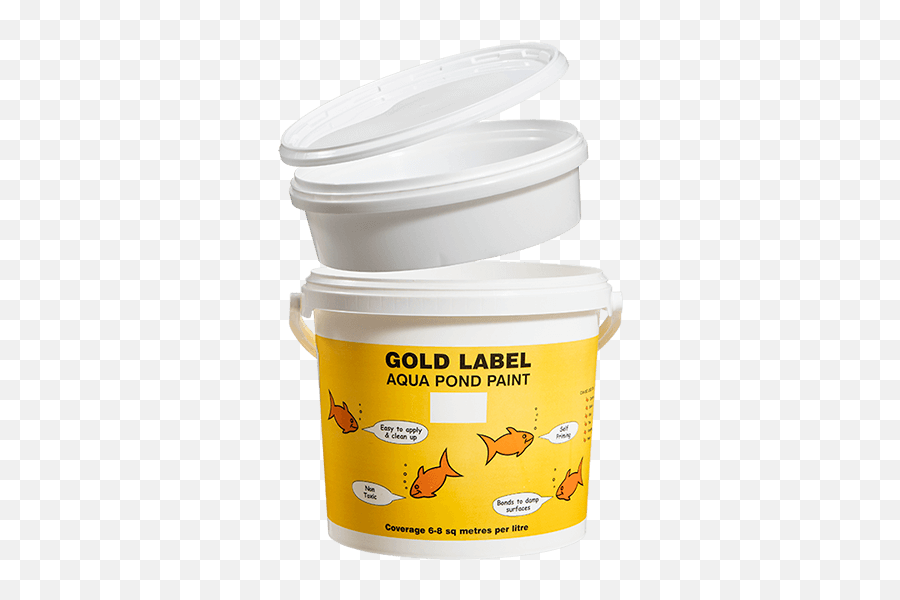 Gold Label Pond Paint - Hutton Aquatic Products Emoji,Gold Label Png