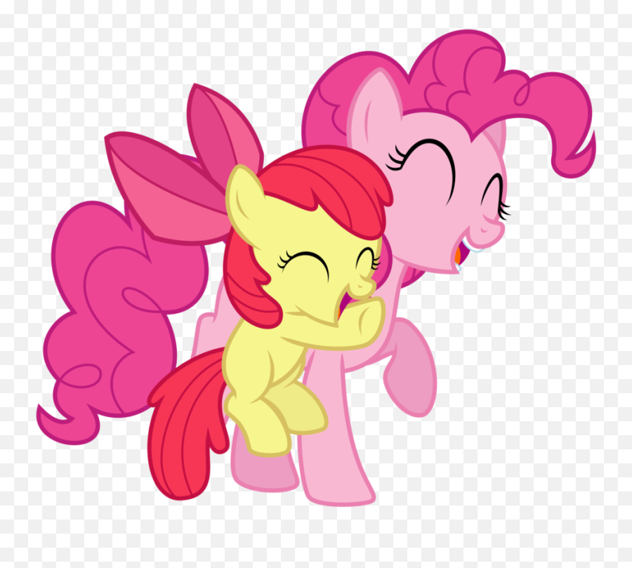 Picture - My Little Pony Pinkie Pie And Apple Bloom Emoji,Apple Pie Clipart