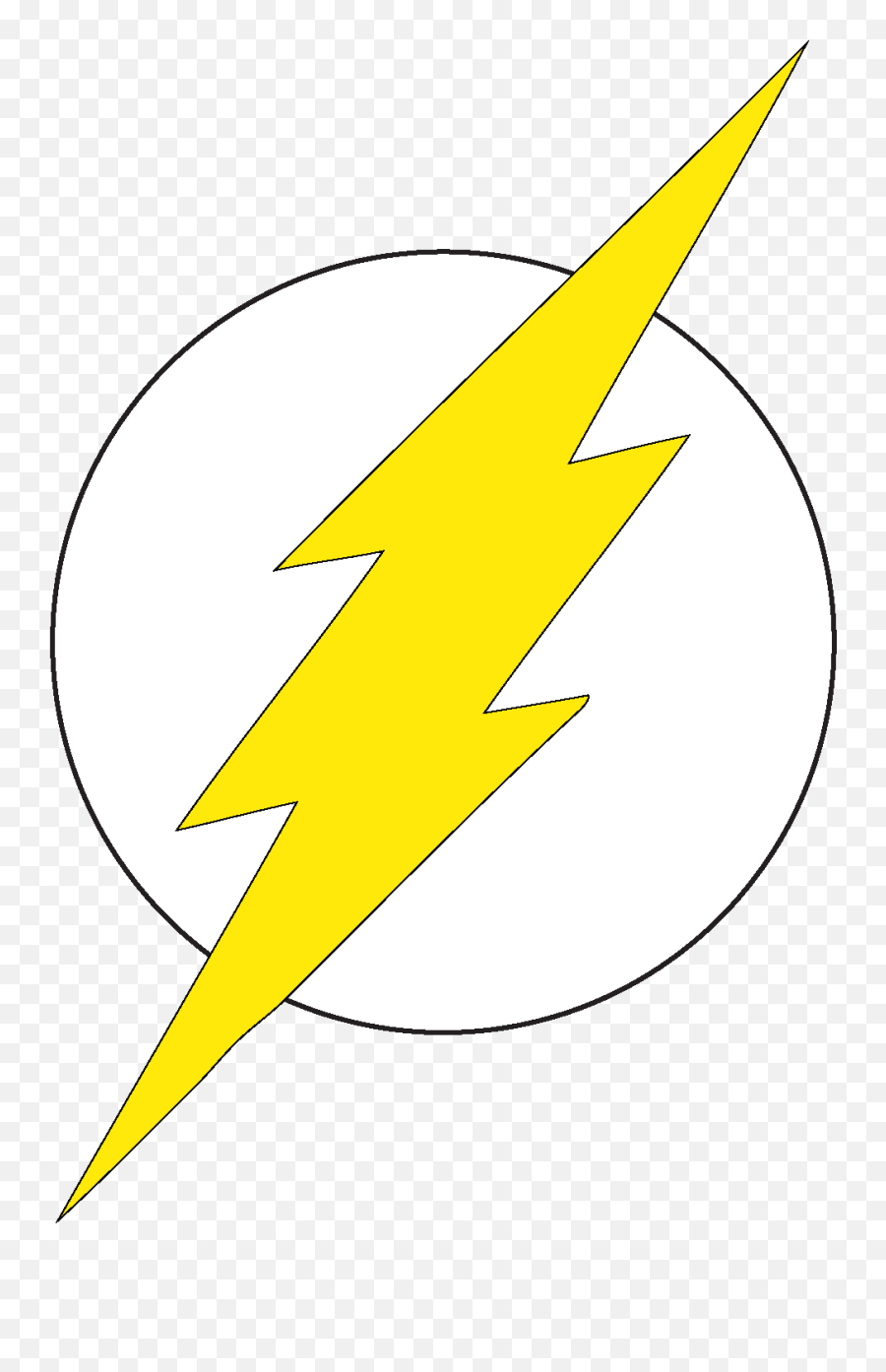 Flash Logo Download Vector - Flash Logo Black And Yellow Emoji,Superhero Logo
